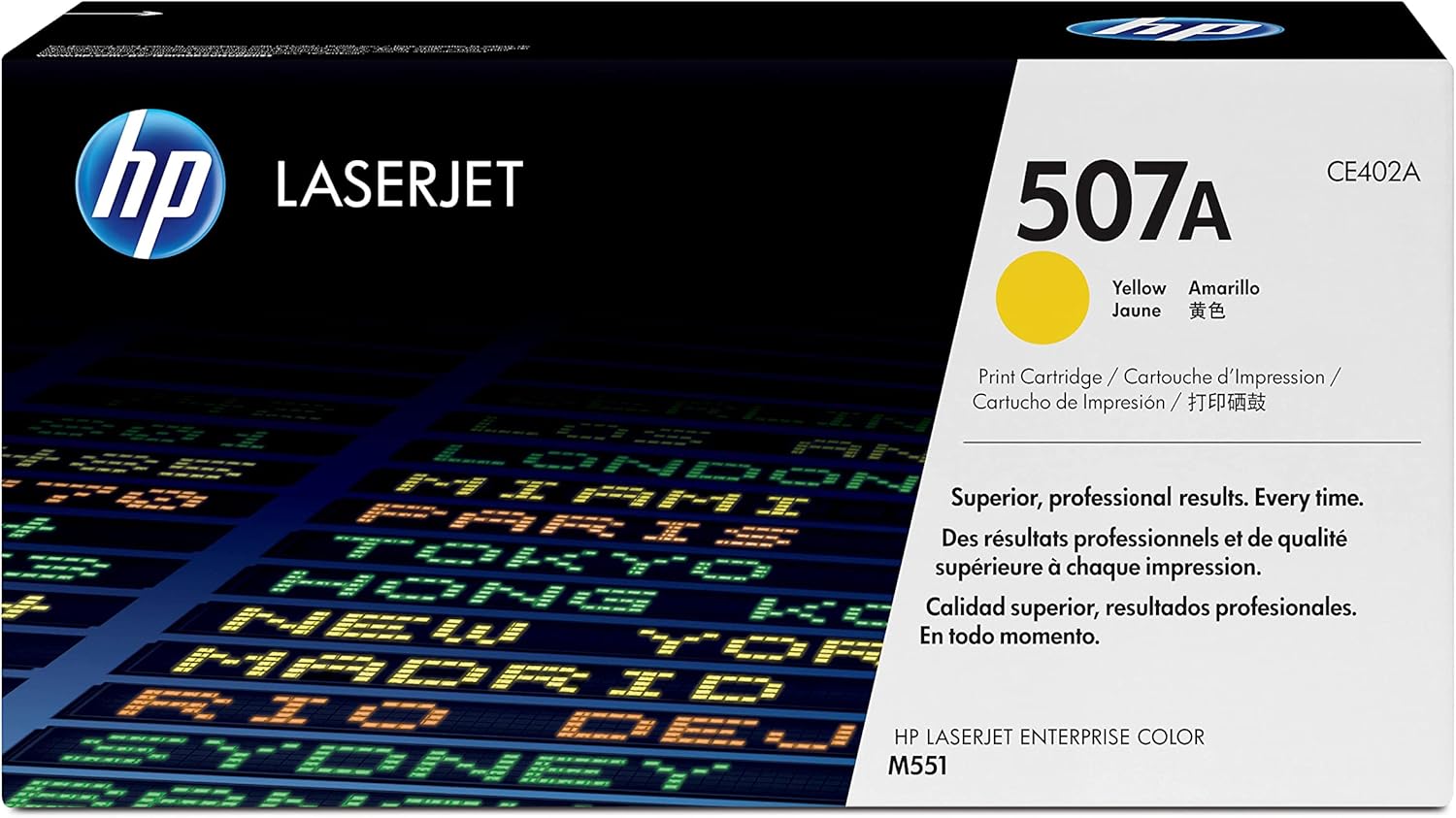 HP CE402A  (507A) Yellow Toner